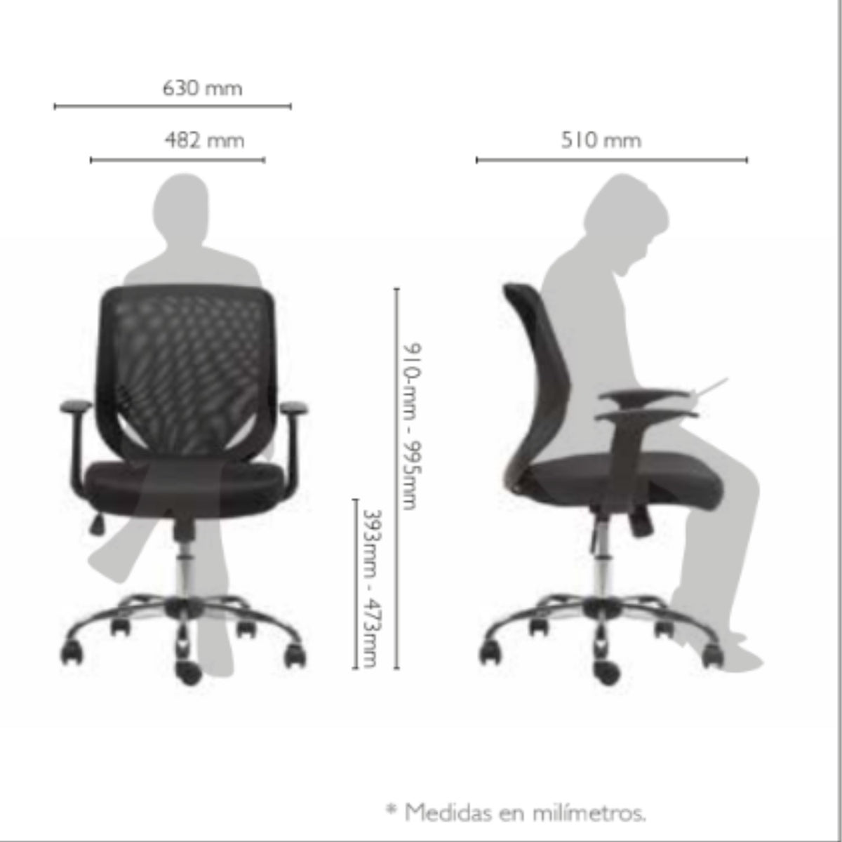 SILLA OFICINA BEND