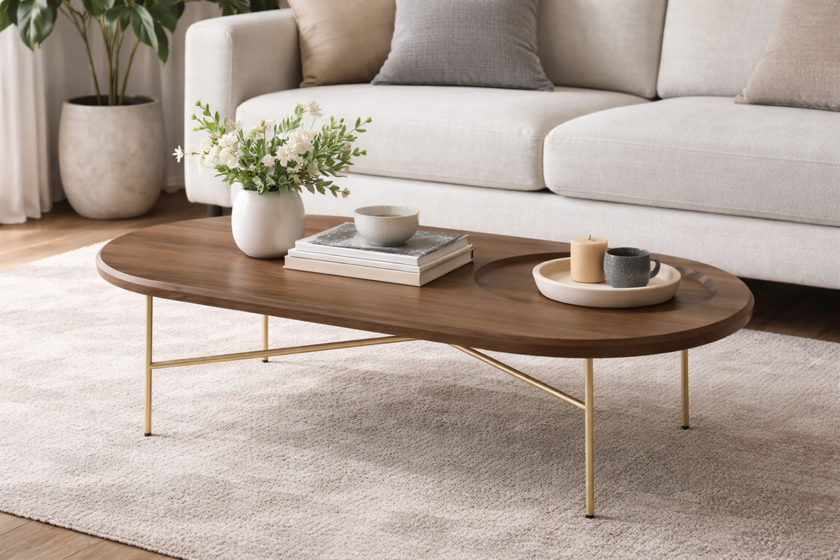 Mesa Centro Ovalo
