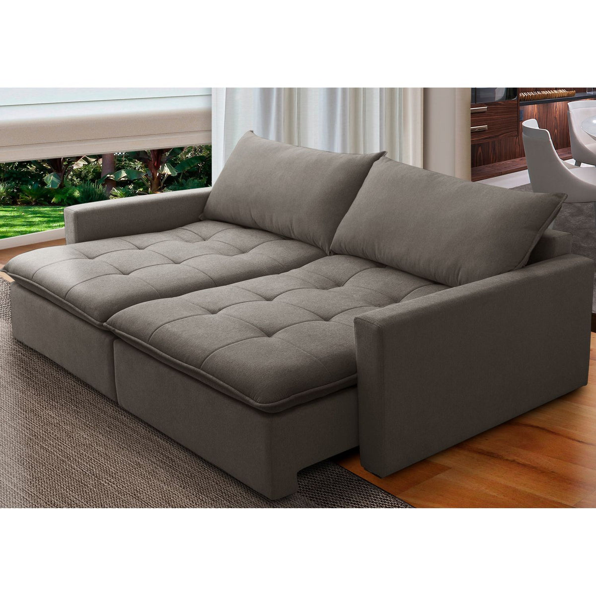 Sofá Capri Cama Retráctil doble Taupe