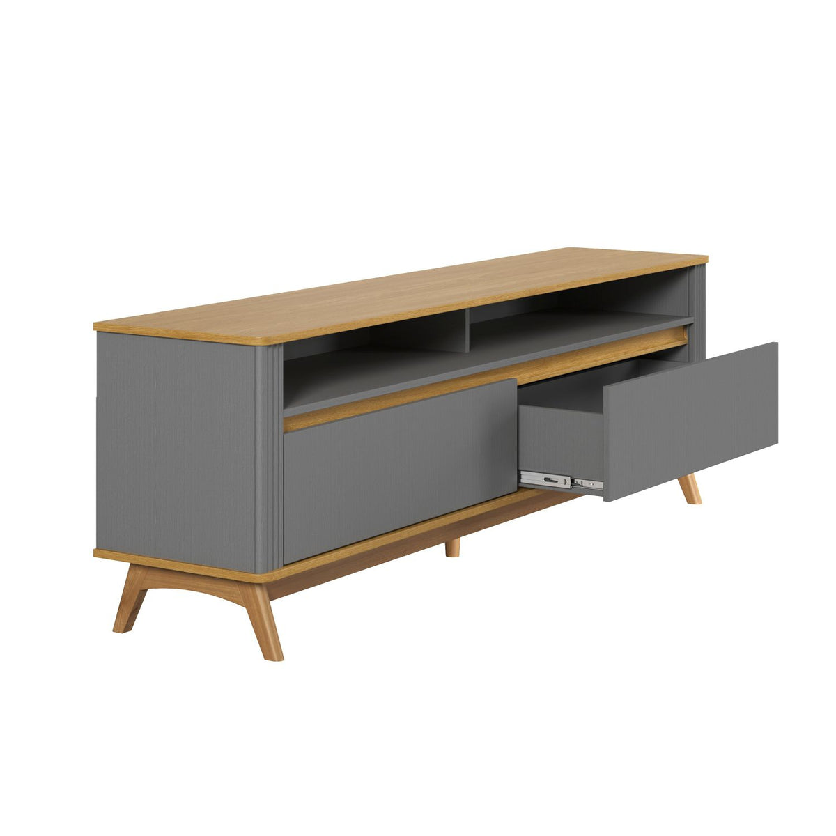 RACK OLMO 180CM GRIS