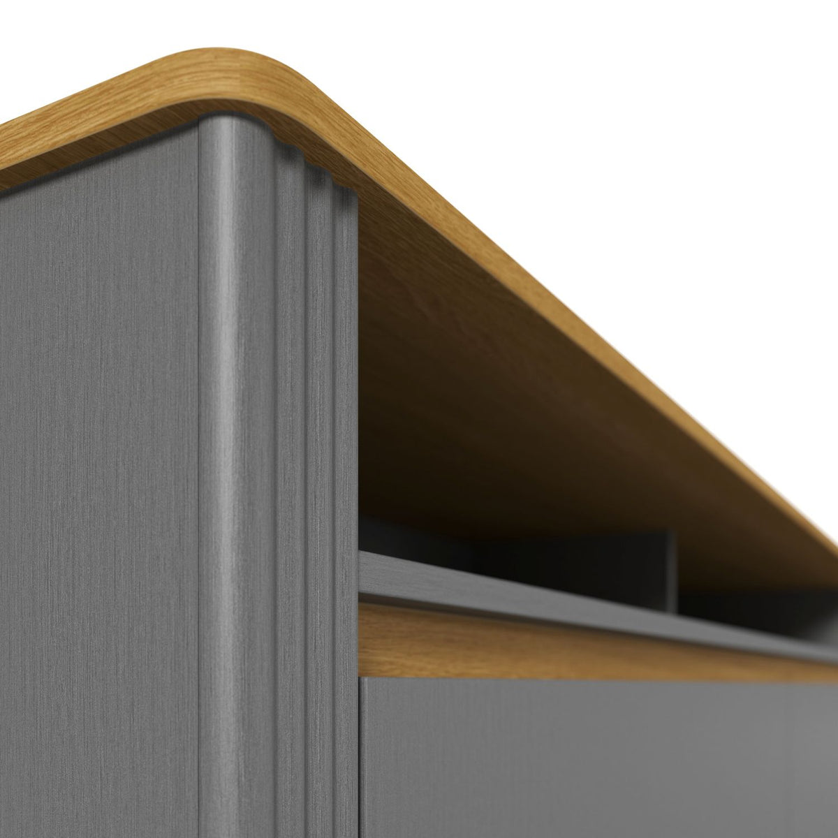 RACK OLMO 180CM GRIS