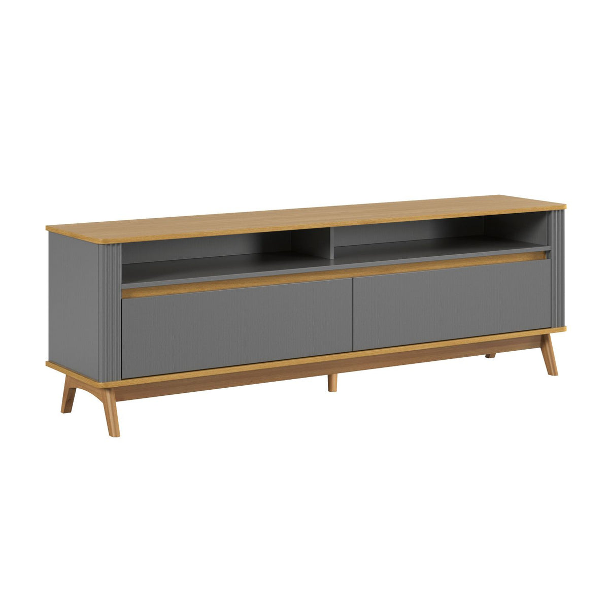 RACK OLMO 180CM GRIS
