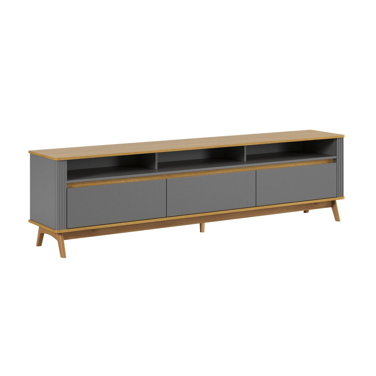 RACK OLMO 220 CM GRIS