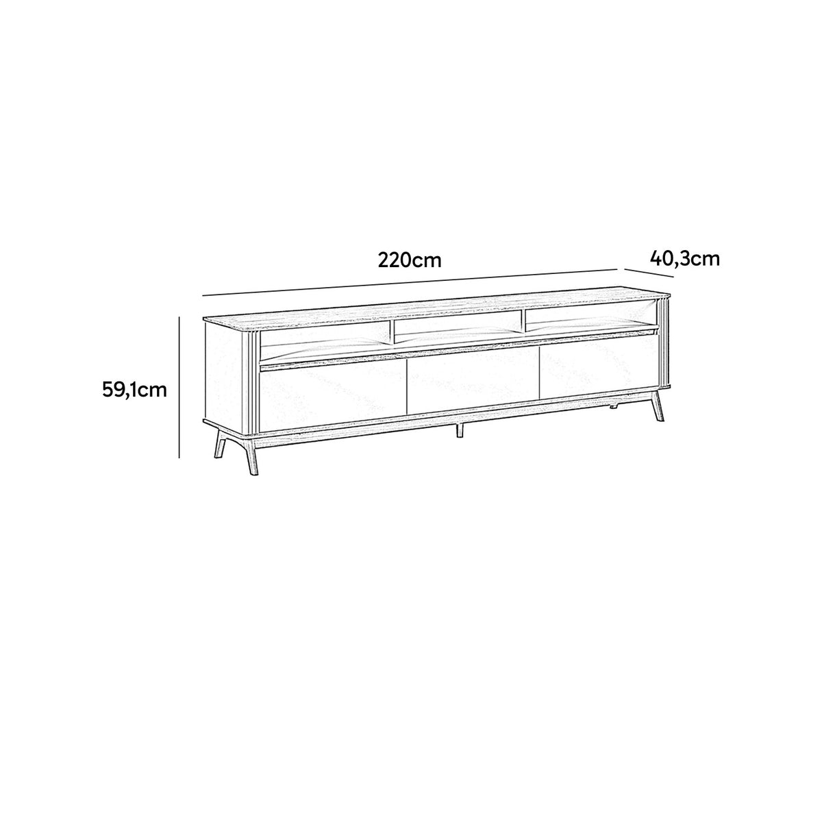 RACK OLMO 220 VERDE
