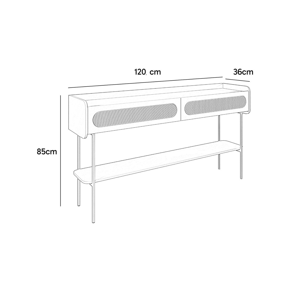 Arrimo Noa 120 Cm